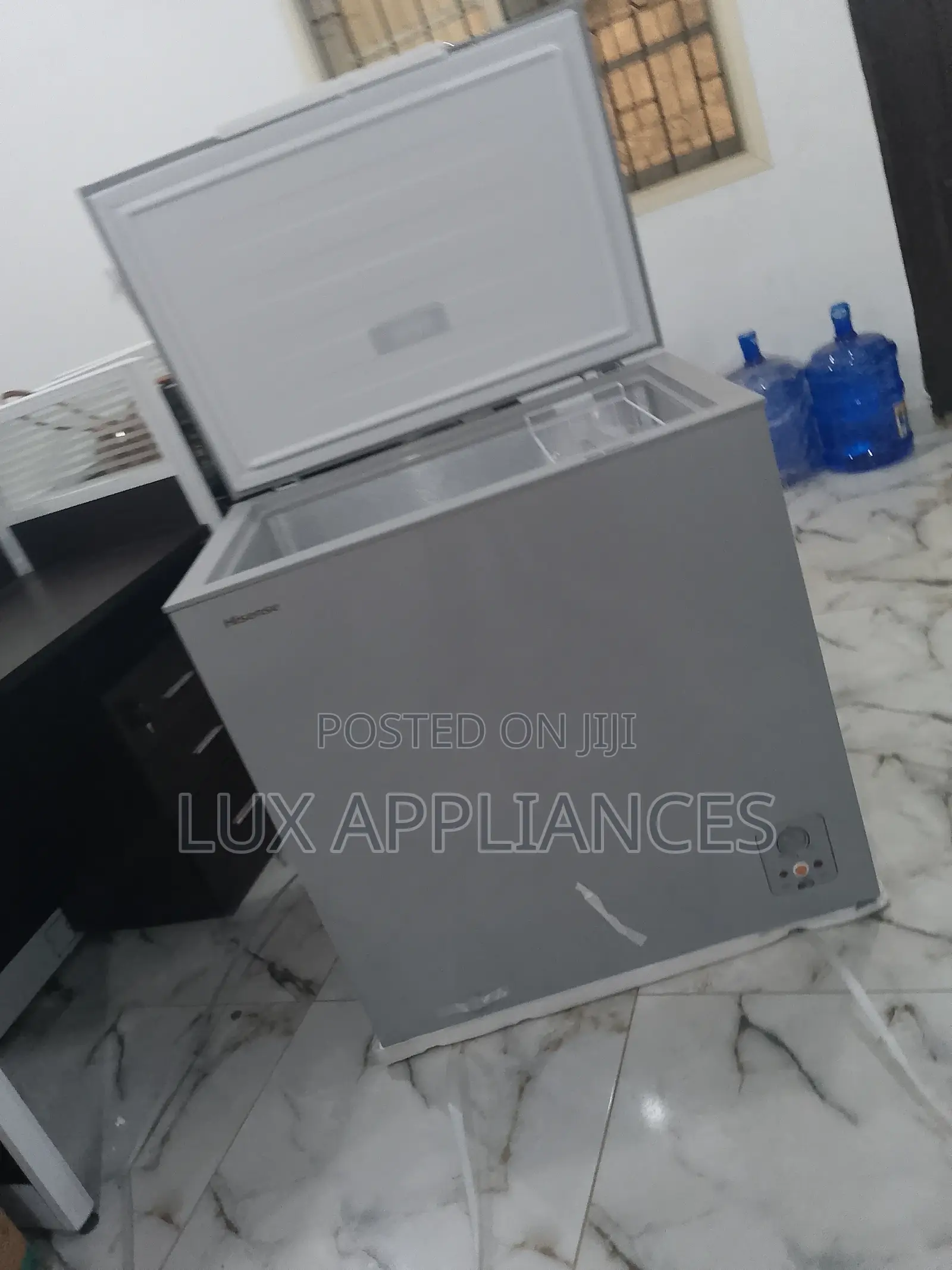 Grey Color Hisense Chest Freezer