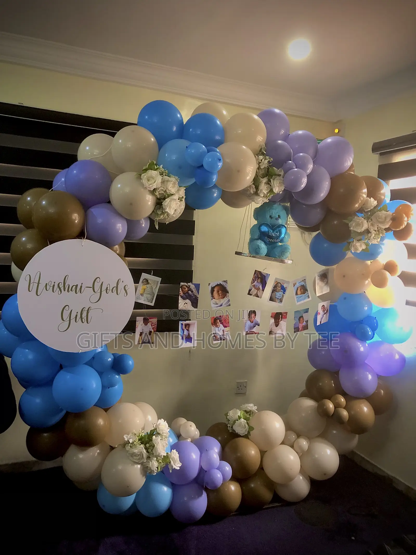 Picture Birthday Balloon Decor