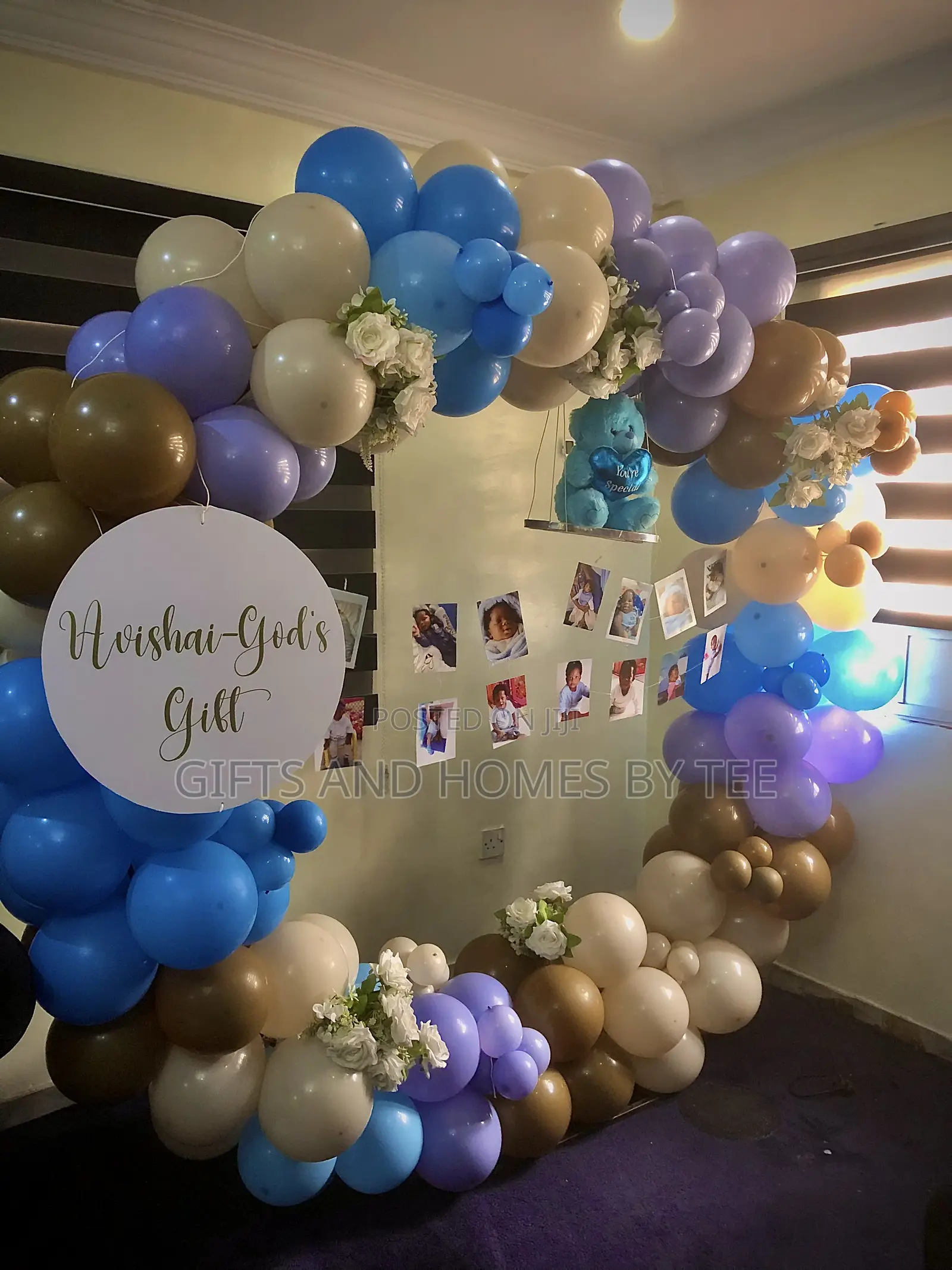 Picture Birthday Balloon Decor