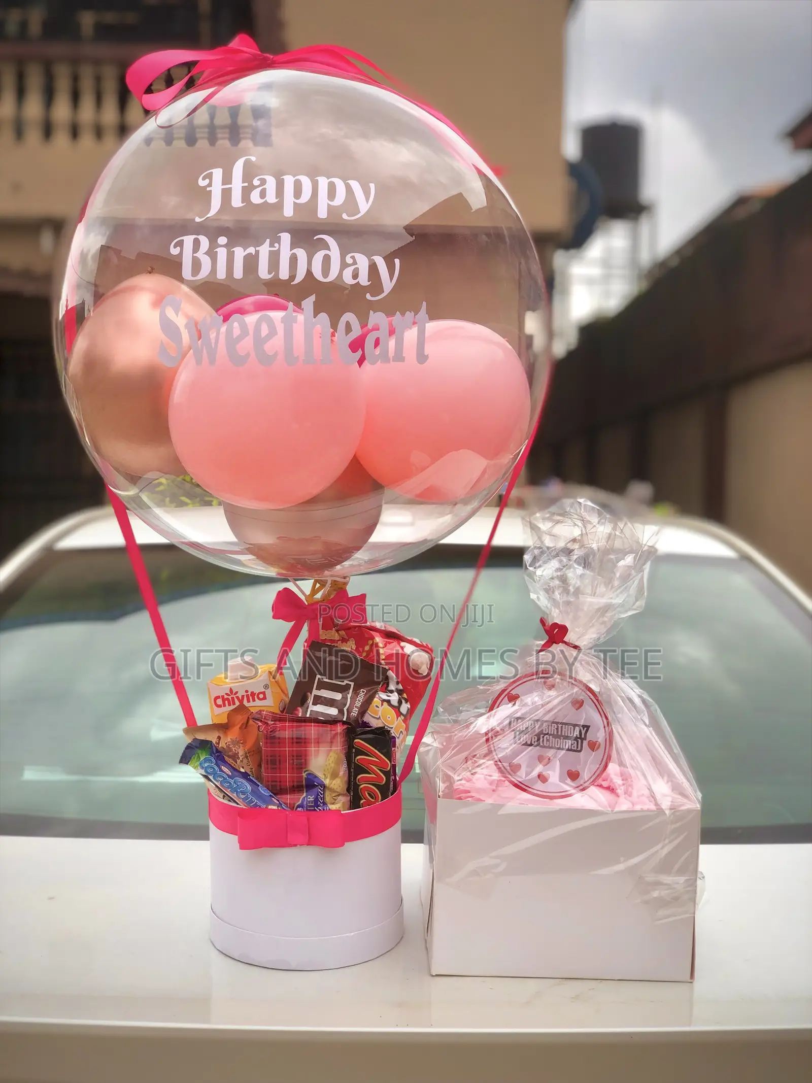 Birthday Balloon Gifts and Cake