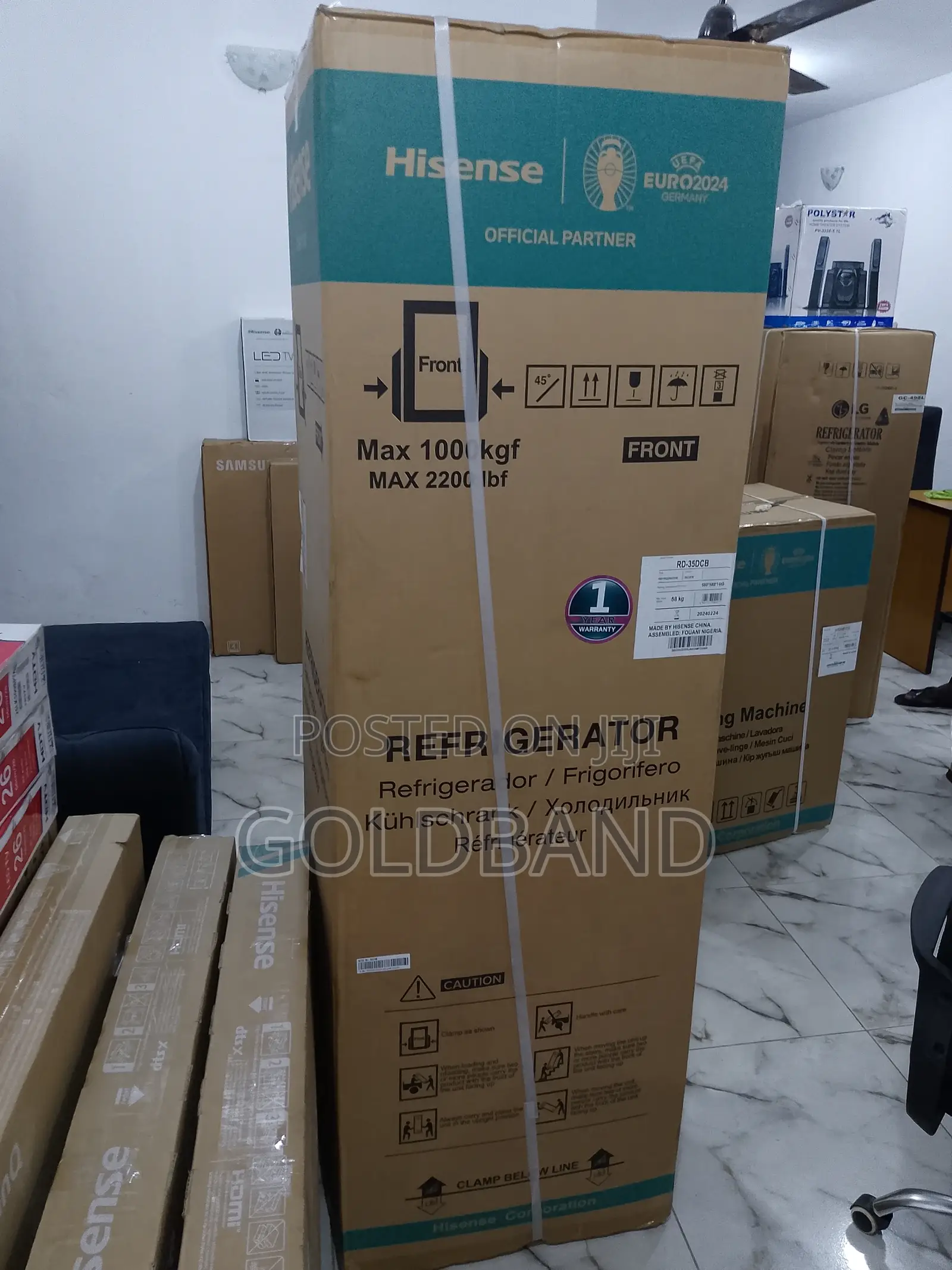Brand New Quality Double Door Refrigerator