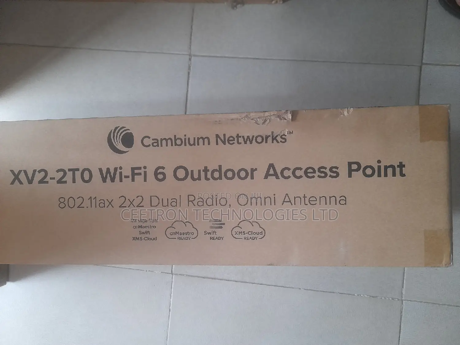 Cambium: XV2-2T Wi-Fi 6 Outdoor Access Point
