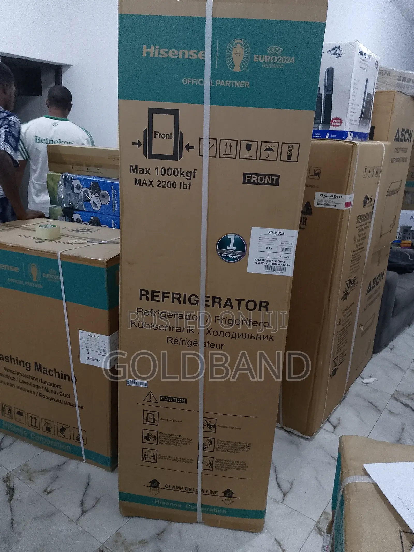New -in Quality 35DCB Rd Double Door Refrigerator