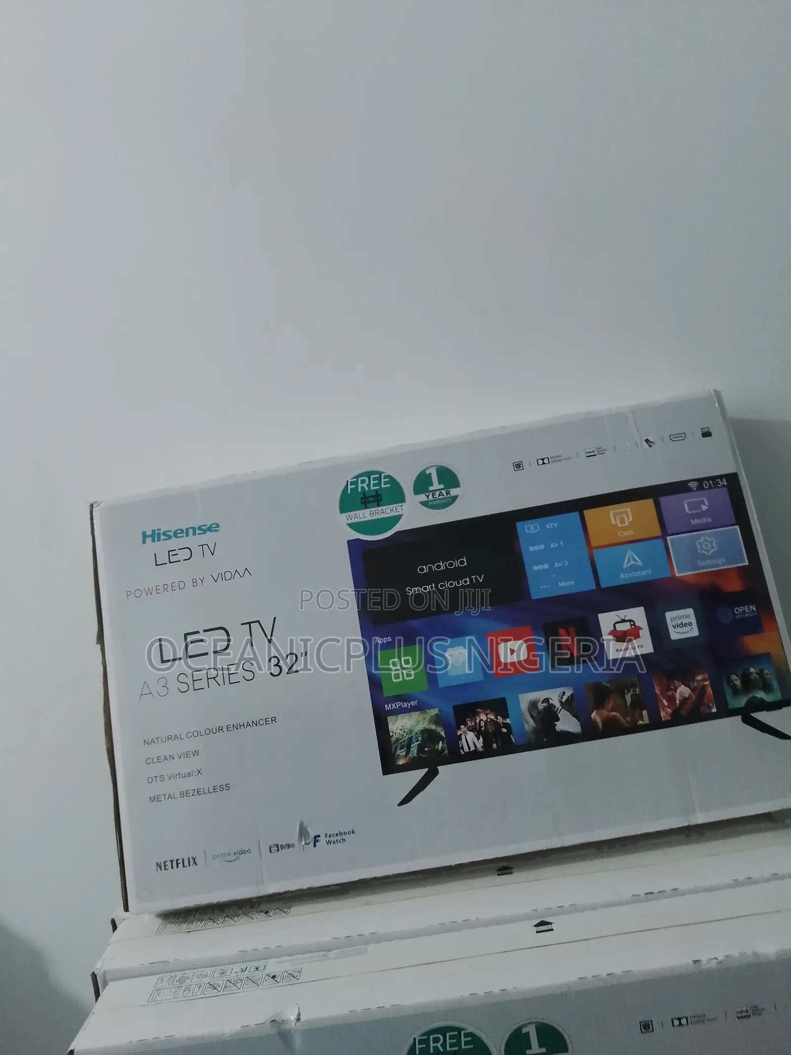 Portable 32inches Hisense Led-Nonsmart TV