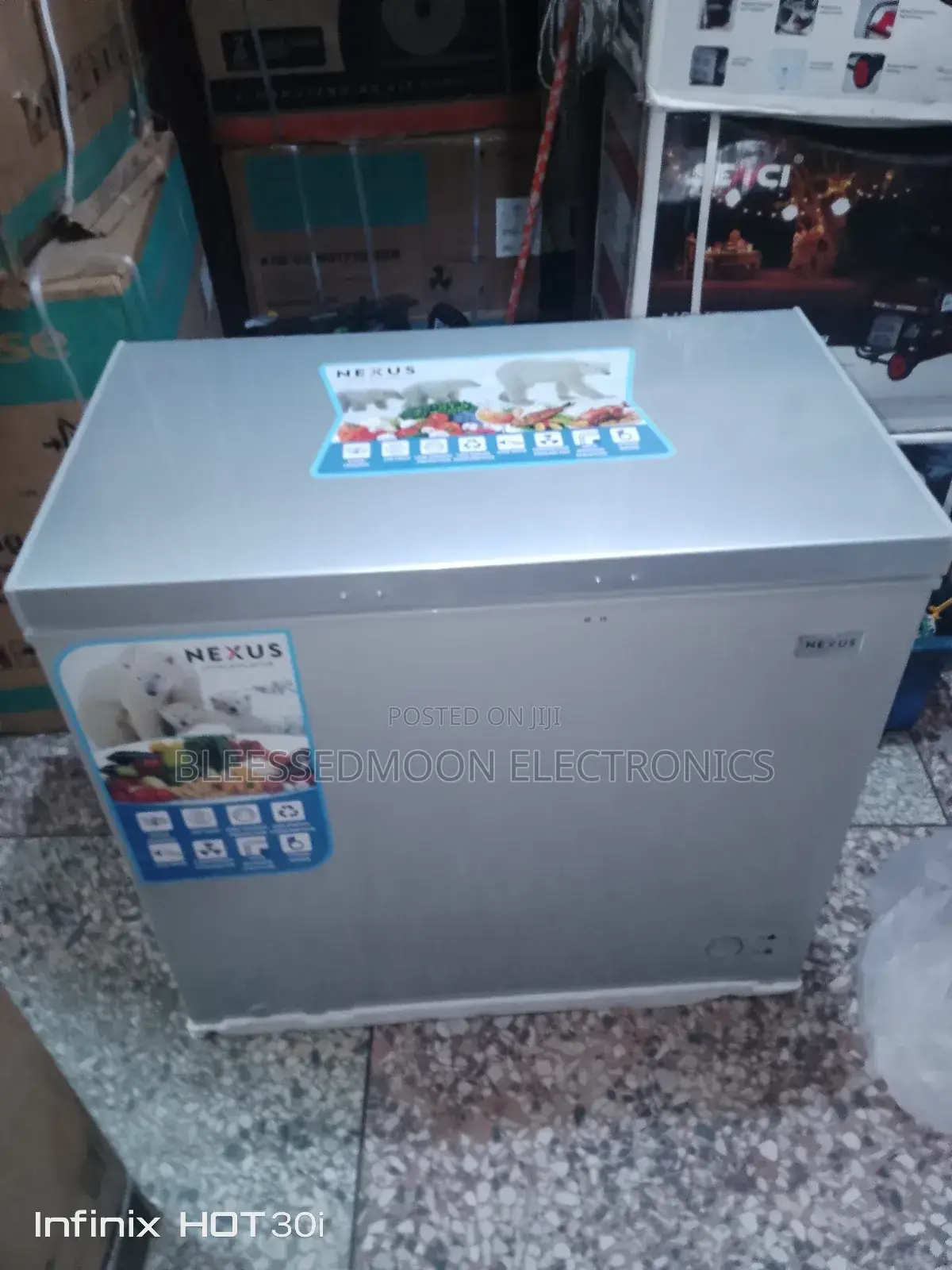 Nexus Stabilizer Free Chest Freezer 265liters 3 Years G