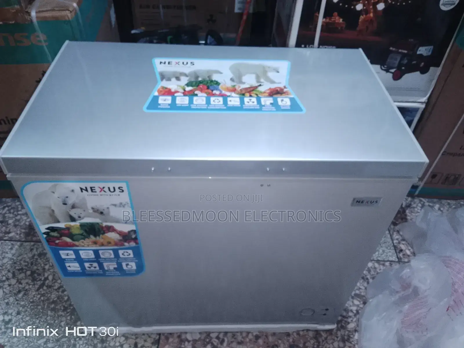 Nexus Stabilizer Free Chest Freezer 265liters 3 Years G