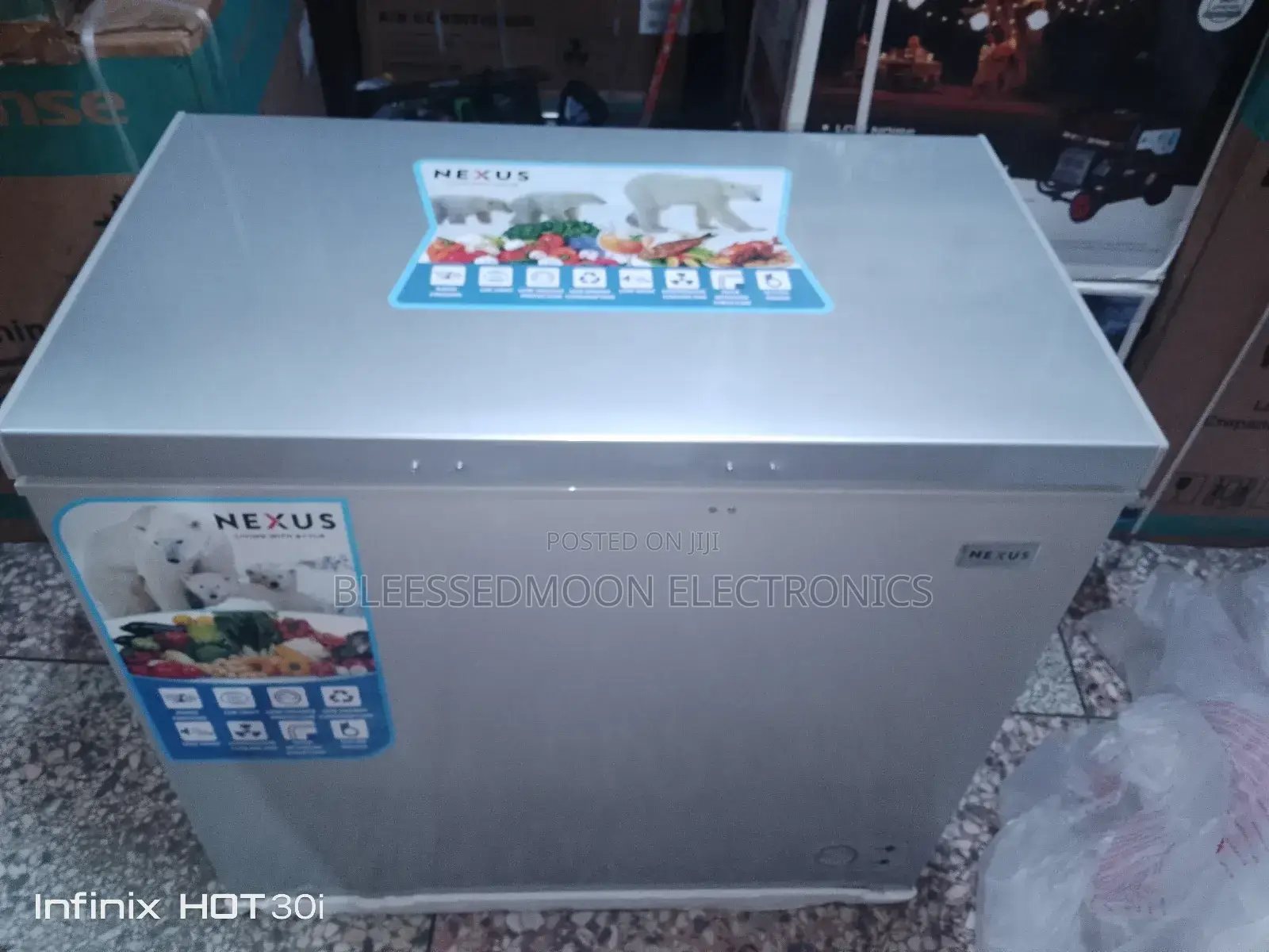 Nexus Stabilizer Free Chest Freezer 265liters 3 Years G