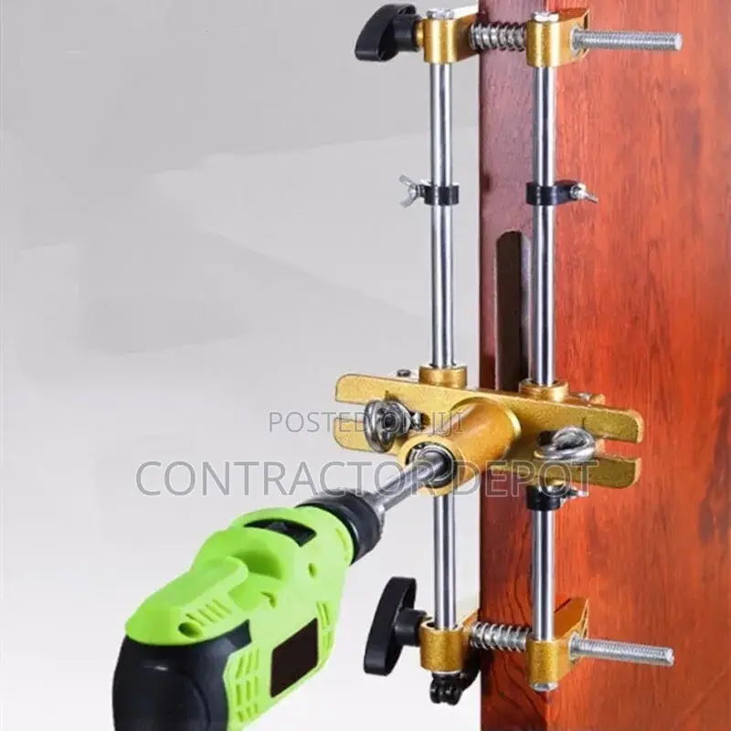Door Lock Hole Opener Device Set Mortise Fitting