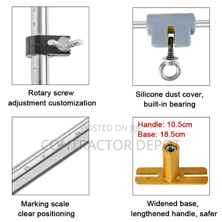 Doorlock Mortising Template Mortiser