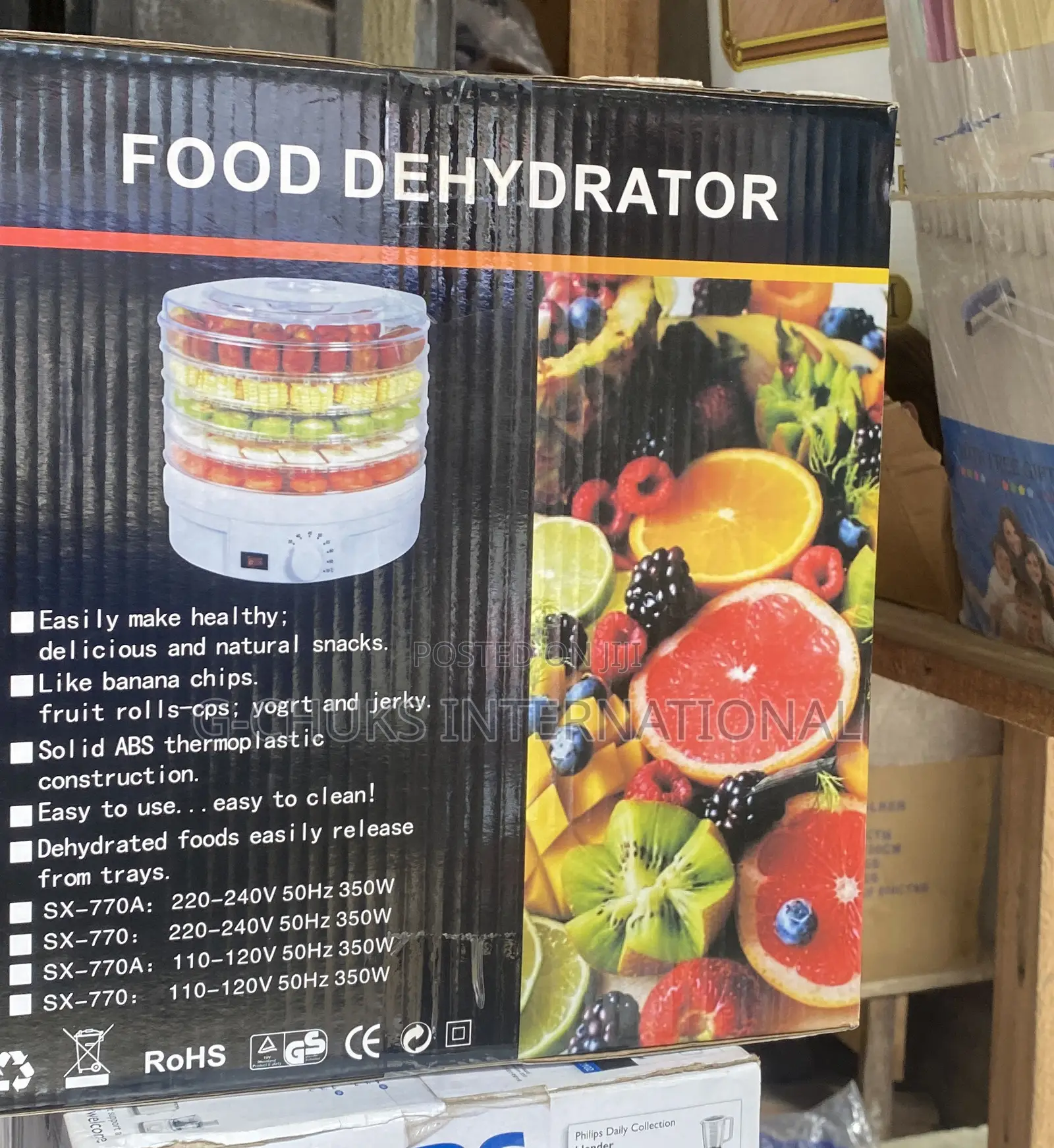 Super Nakai 8 Tier Food Dehydrator -Food and Vegetable Dryer-1850w