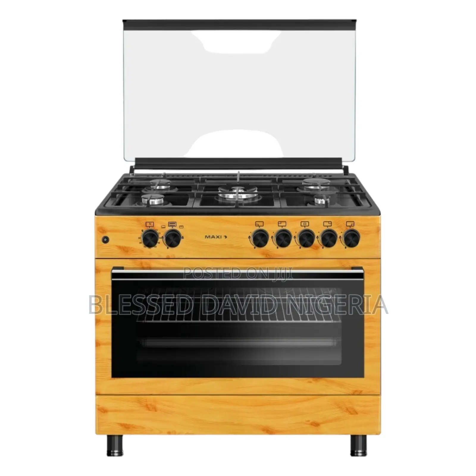 Maxi 60*90 5 Burner Gas Cooker Wood TR