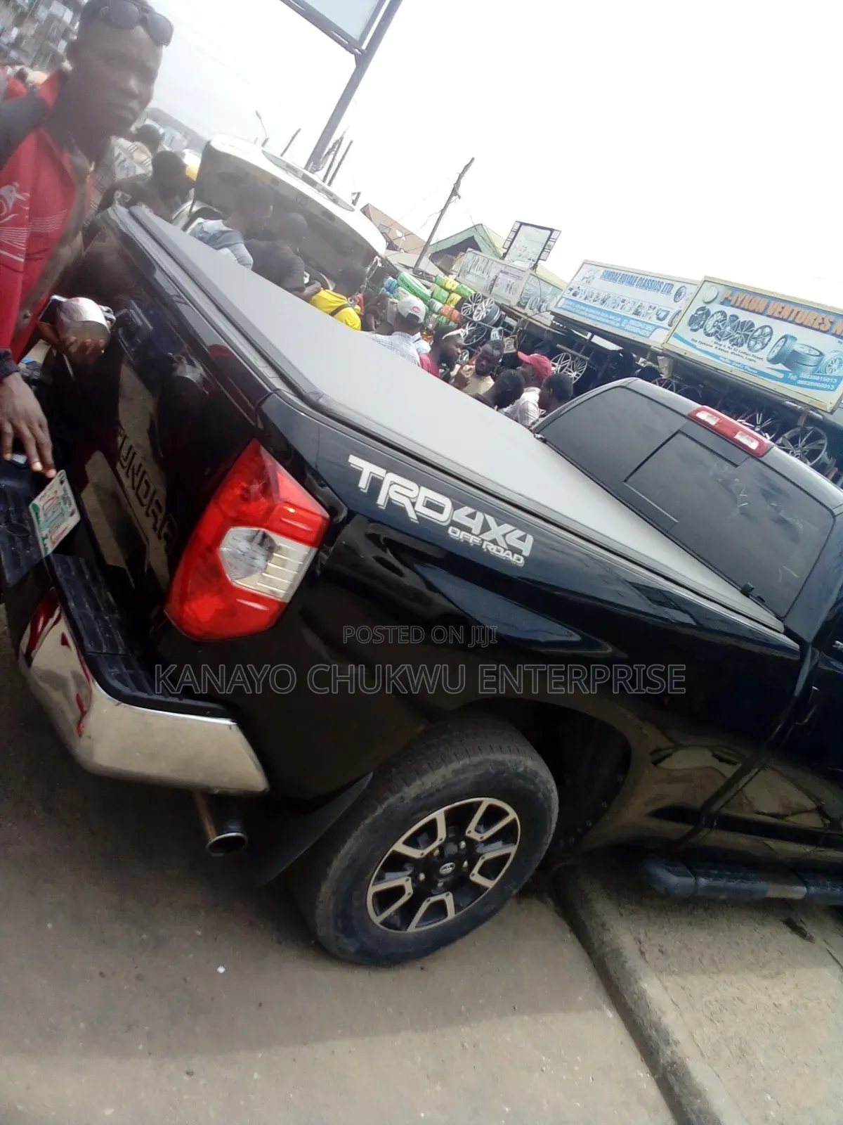 Back Cover Leather Folding Toyota Tundra