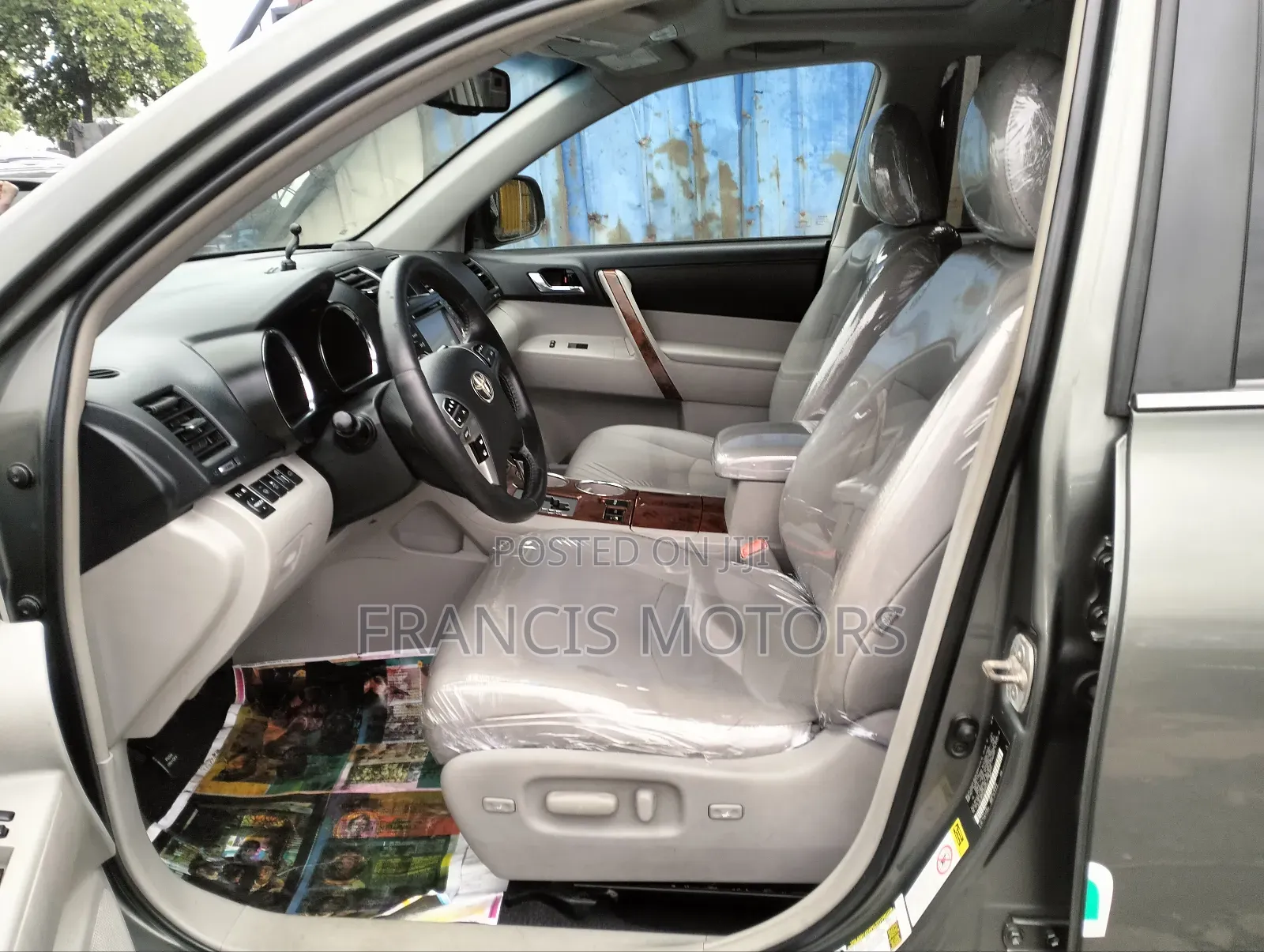 Toyota Highlander Limited 3.5L 2WD 2013 Gray