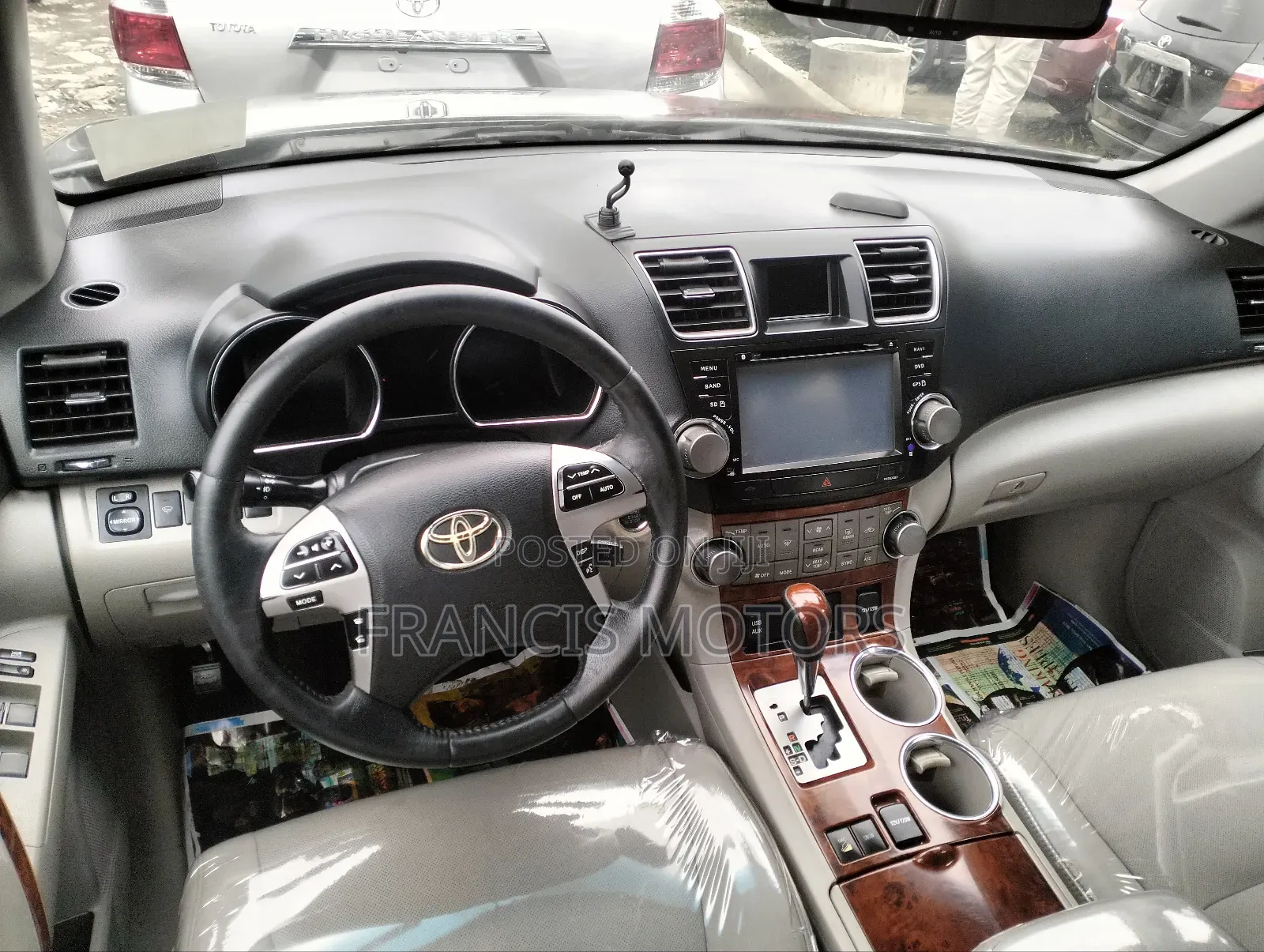 Toyota Highlander Limited 3.5L 2WD 2013 Gray