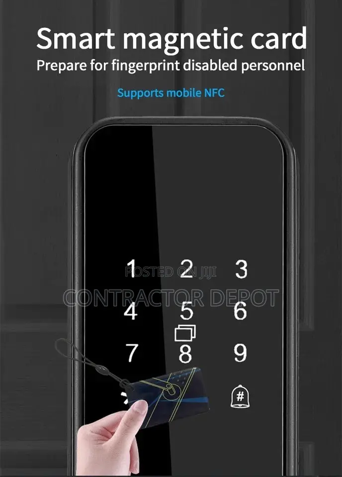 Aluminum Fingerprint Outside Handle