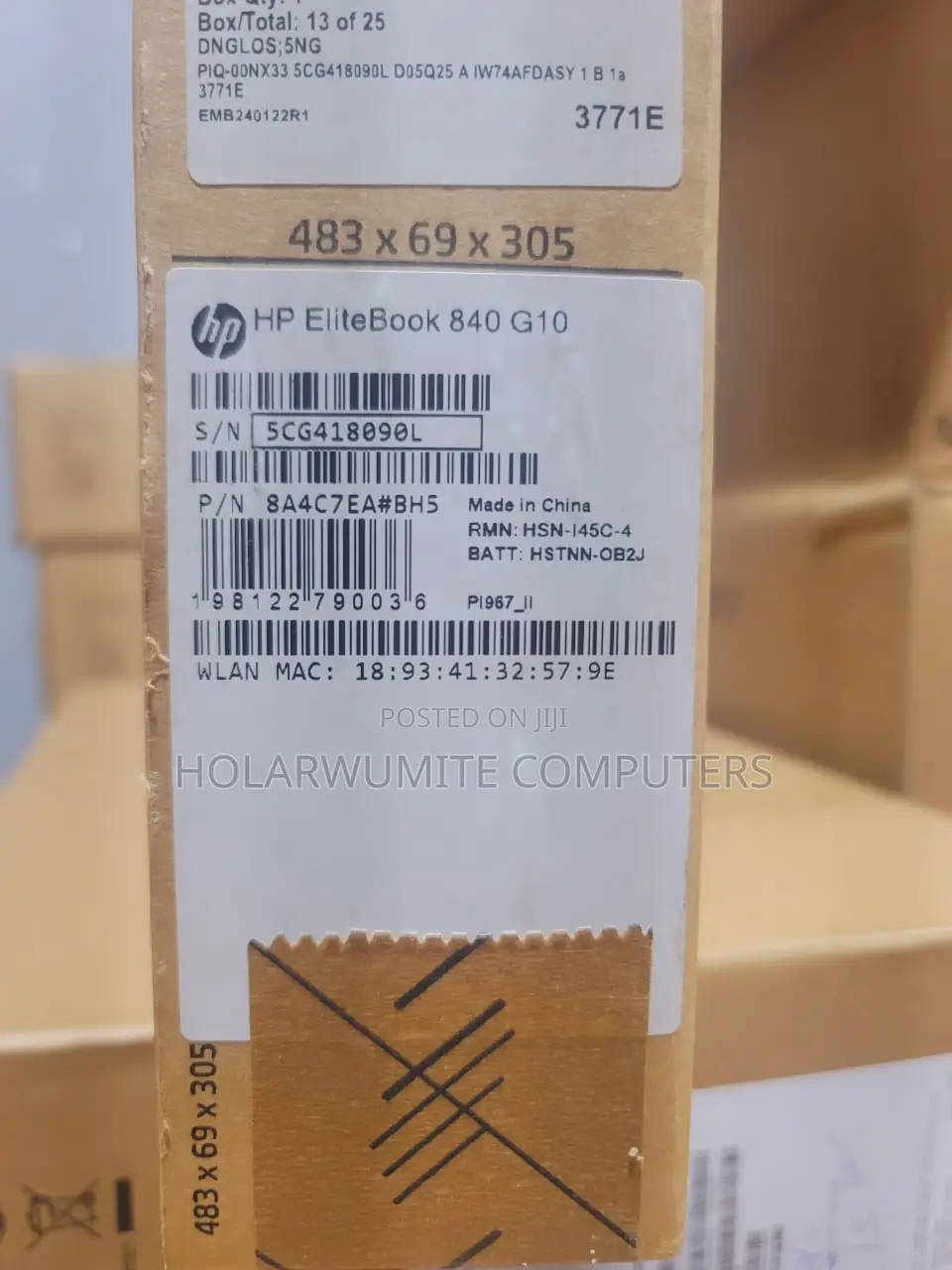 New Laptop HP EliteBook 840 10 16GB Intel Core i5 SSD 512GB