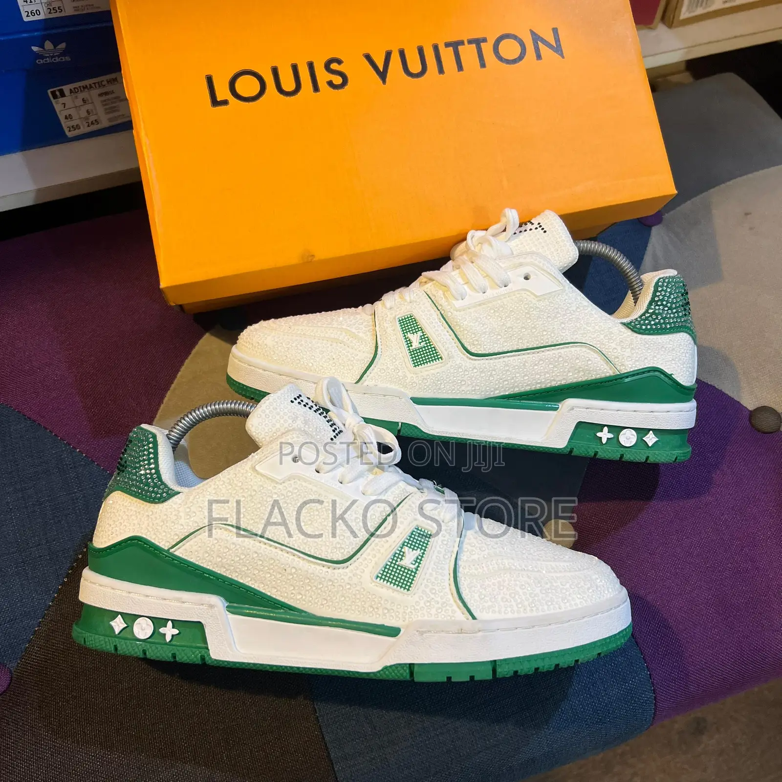 Original Louis Vuitton Skateboard Sneakers