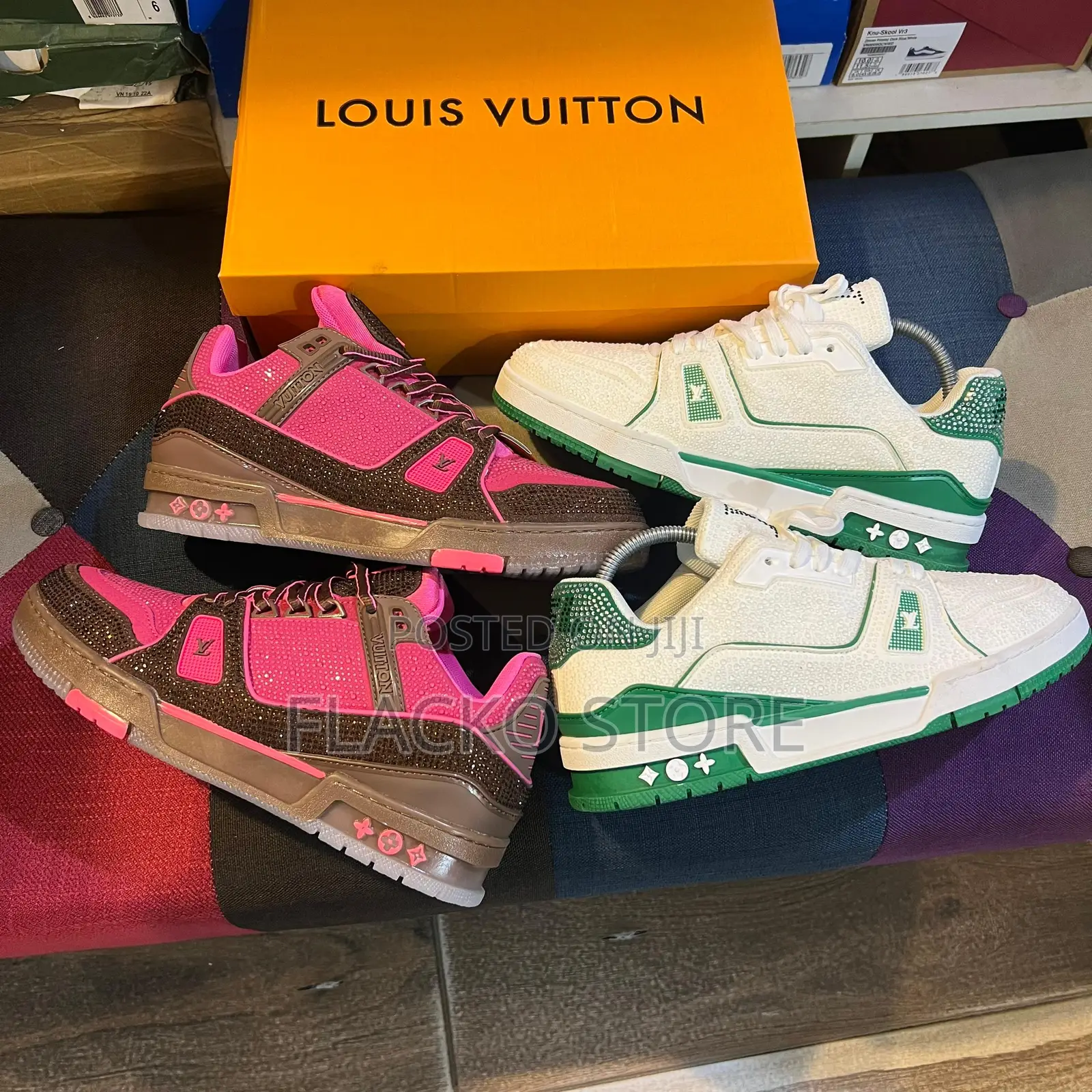 Original Louis Vuitton Skateboard Sneakers