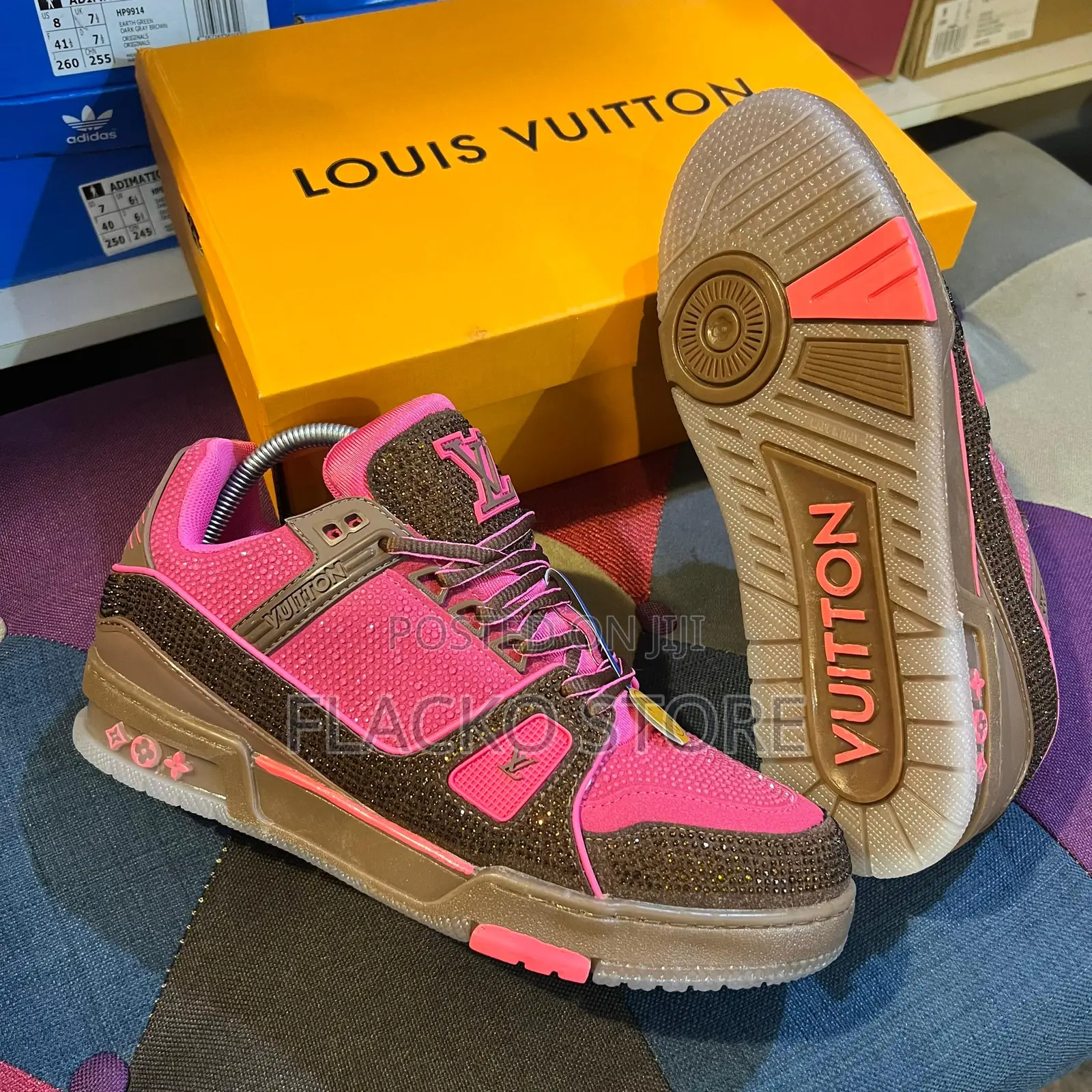 Original Louis Vuitton Skateboard Sneakers
