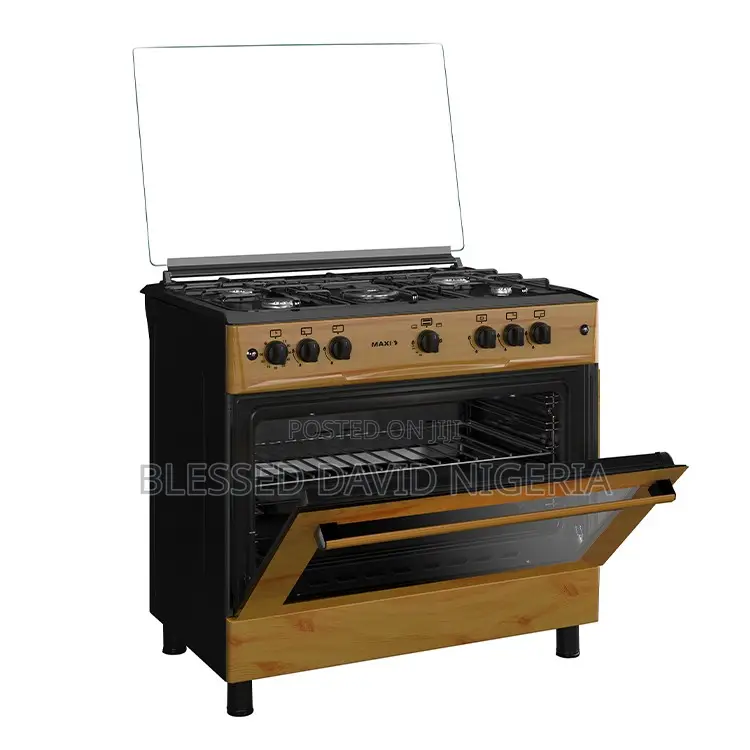 Maxi 60*90 5 Burner Gas Cooker Wood