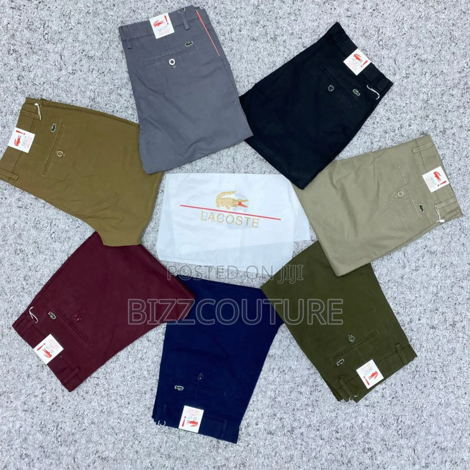 Original LACOSTE Chinos Available in Store