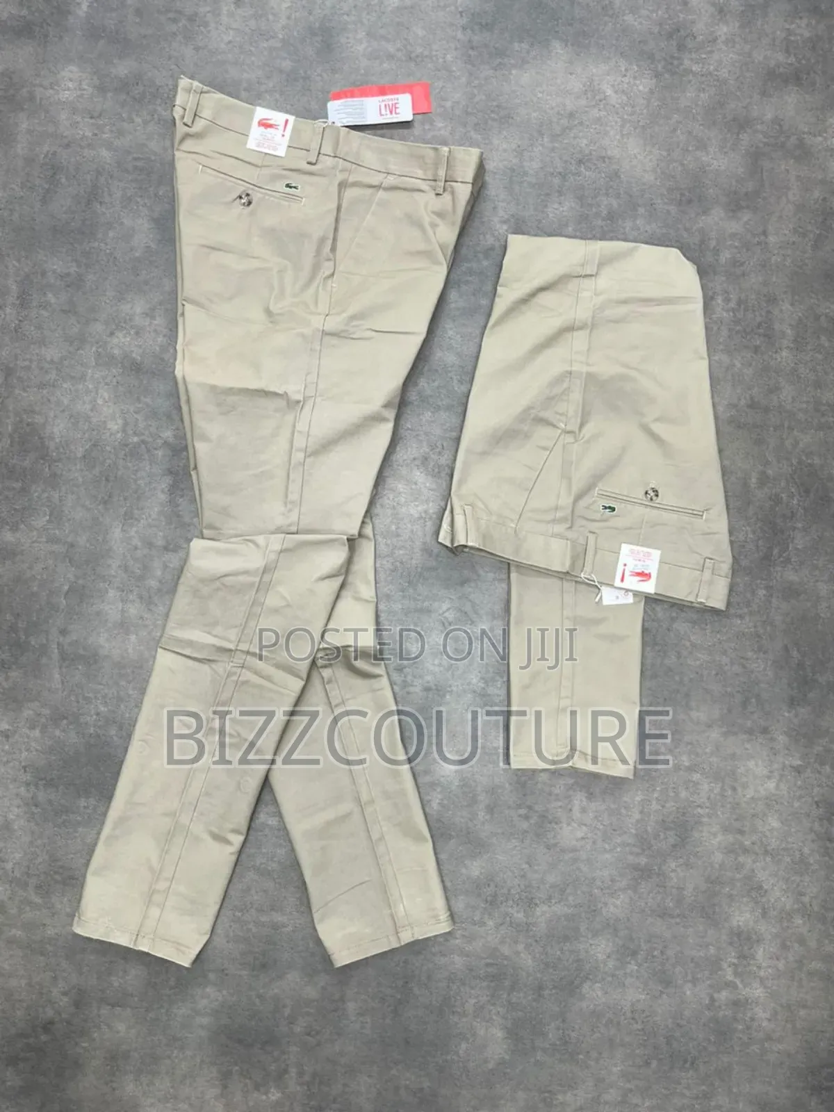 Original LACOSTE CHINOS Available in Store