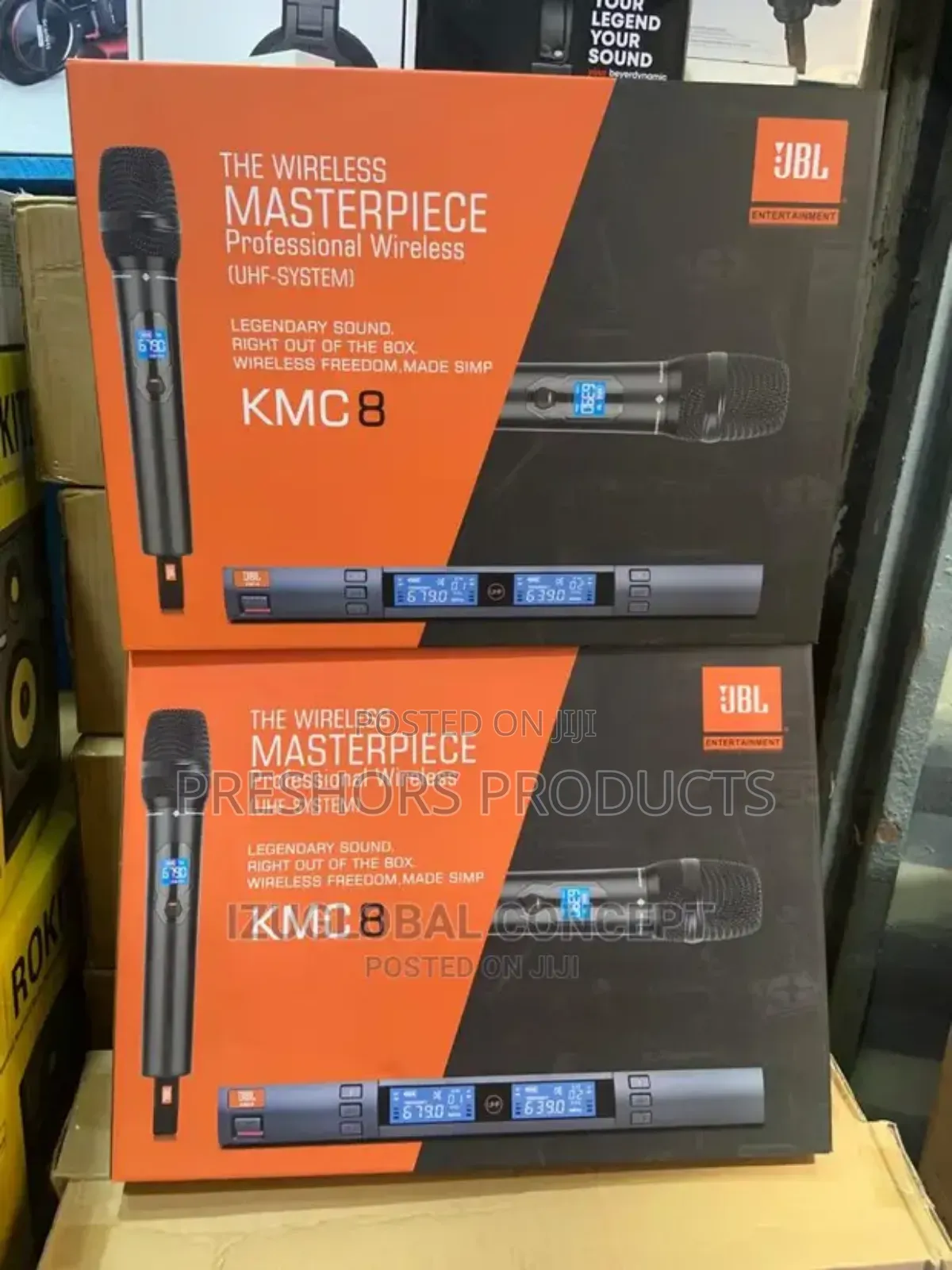 Professional KMC 8 JBL Wireless Microphone