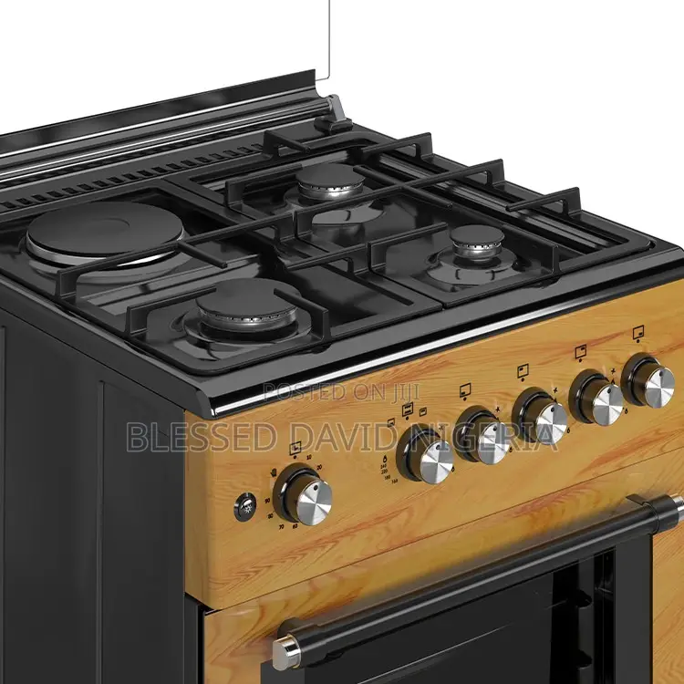 Maxi 60*60 (3+1) Burner Gas Cooker IGL Wood TR