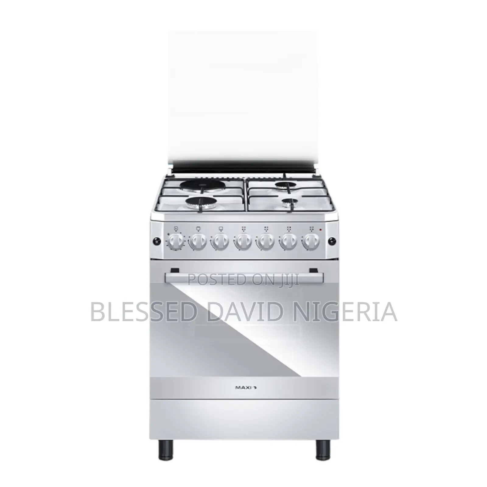 Maxi 60*60 (3+1) Burner Gas Cooker INOX PLUS