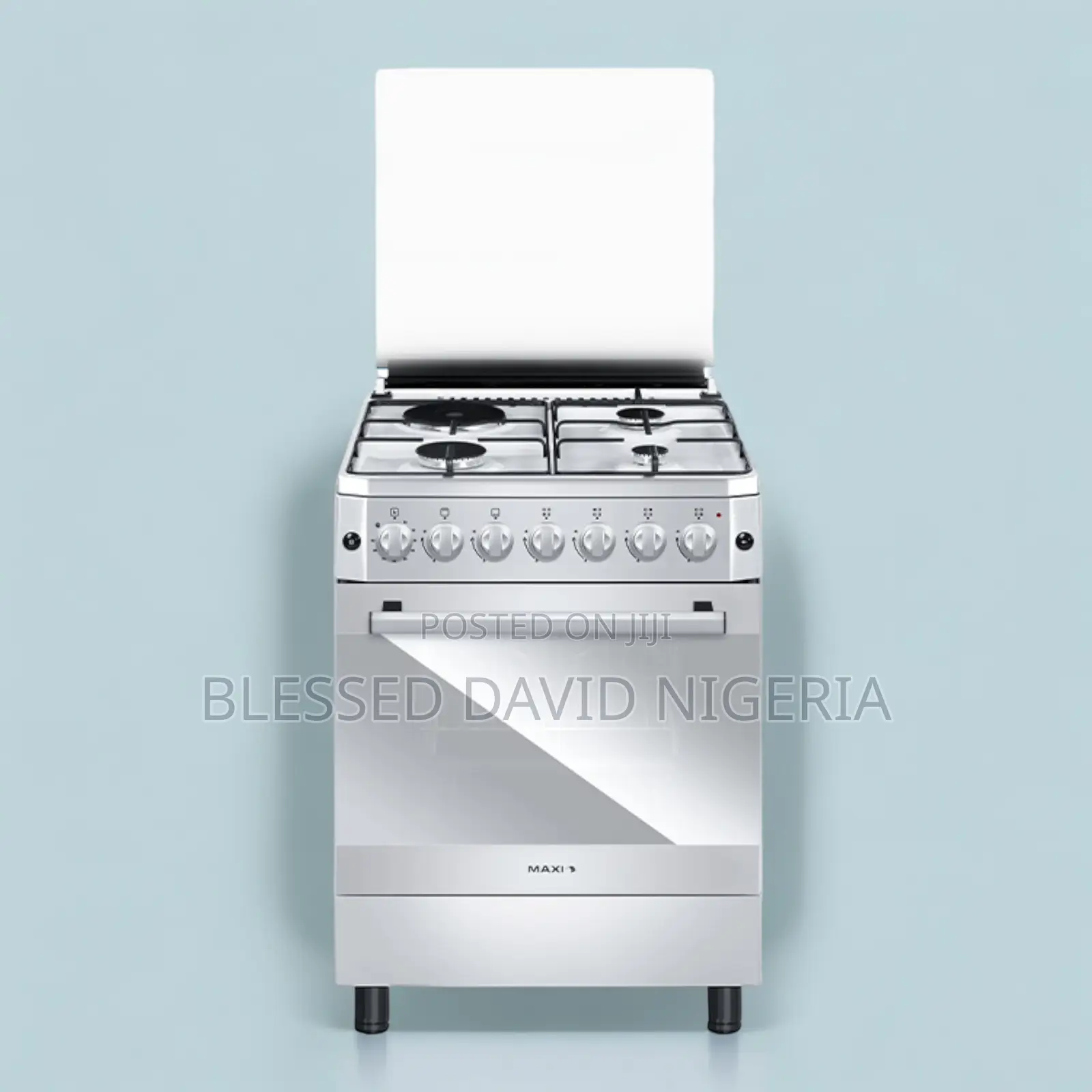 Maxi 60*60 (3+1) Burner Gas Cooker INOX PLUS