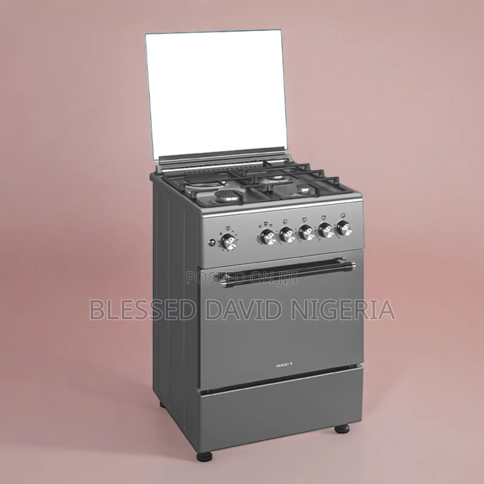 Maxi 60*60 (3+1) Burner Gas Cooker IGL INOX TR