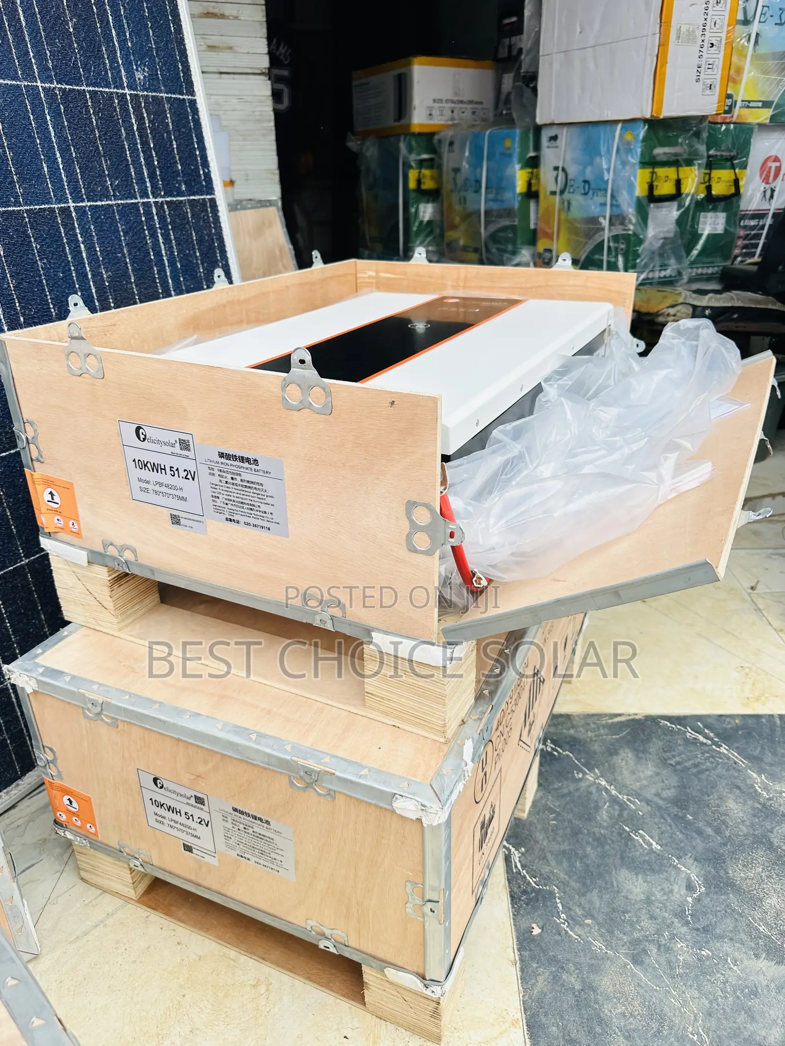 10kwh 51.2v Felicity Lithium Battery