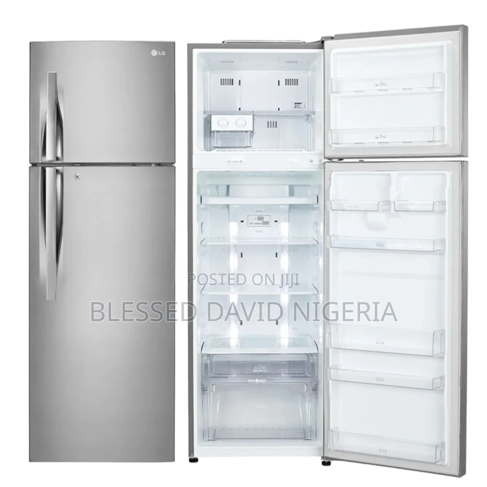 LG GL-C322RLBN 308L Top Freezer Refrigerator