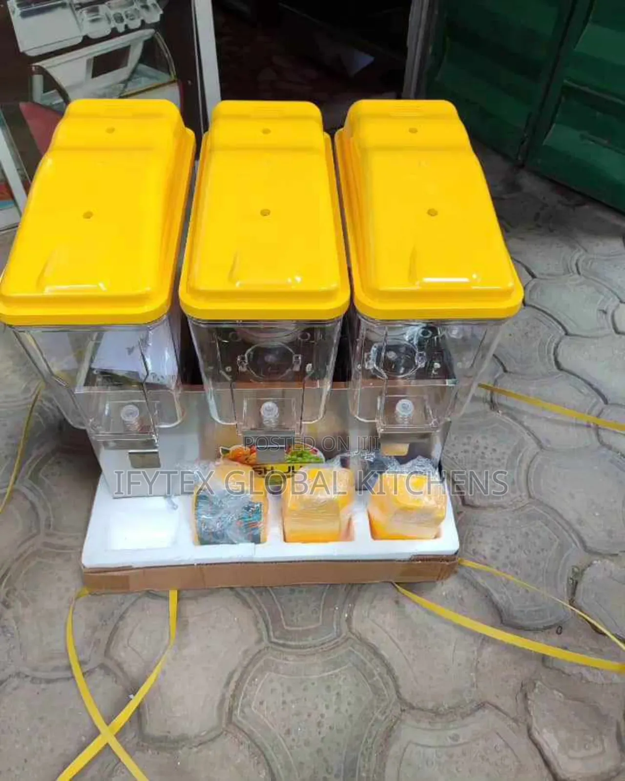3 Tank Juice Dispenser