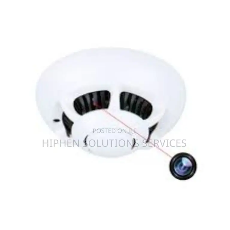 Wireless Spy Smoke Detector Camera