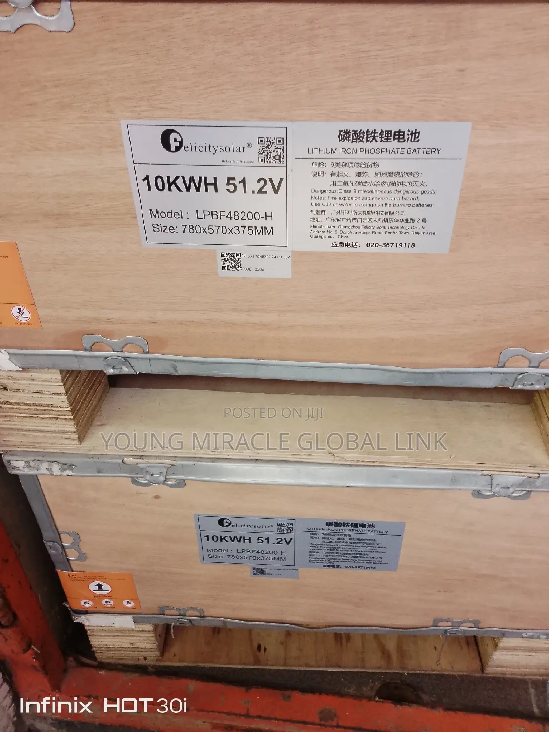 Felicity Ion Lithium Battery 10kwh/51 .2V