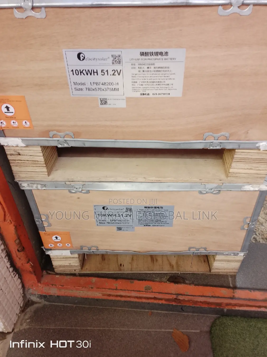 Felicity Ion Lithium Battery 10kwh/51 .2V