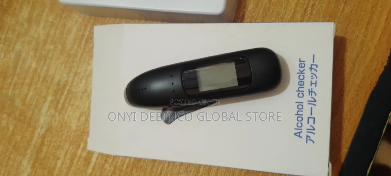Rechargeable Alcohol Tester Professional Breath Digital LCD