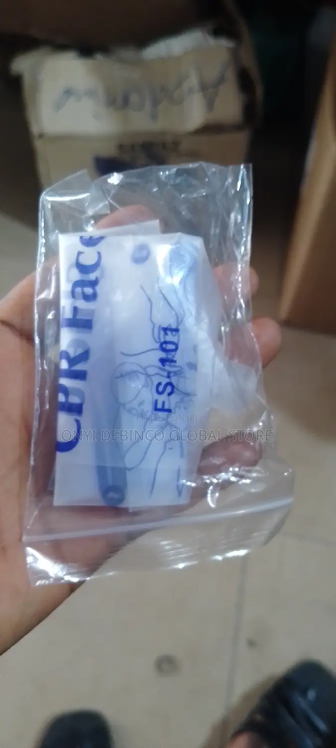 CPR Face Shield First Aid Mouth To Mouth Breathing Mask 5pc