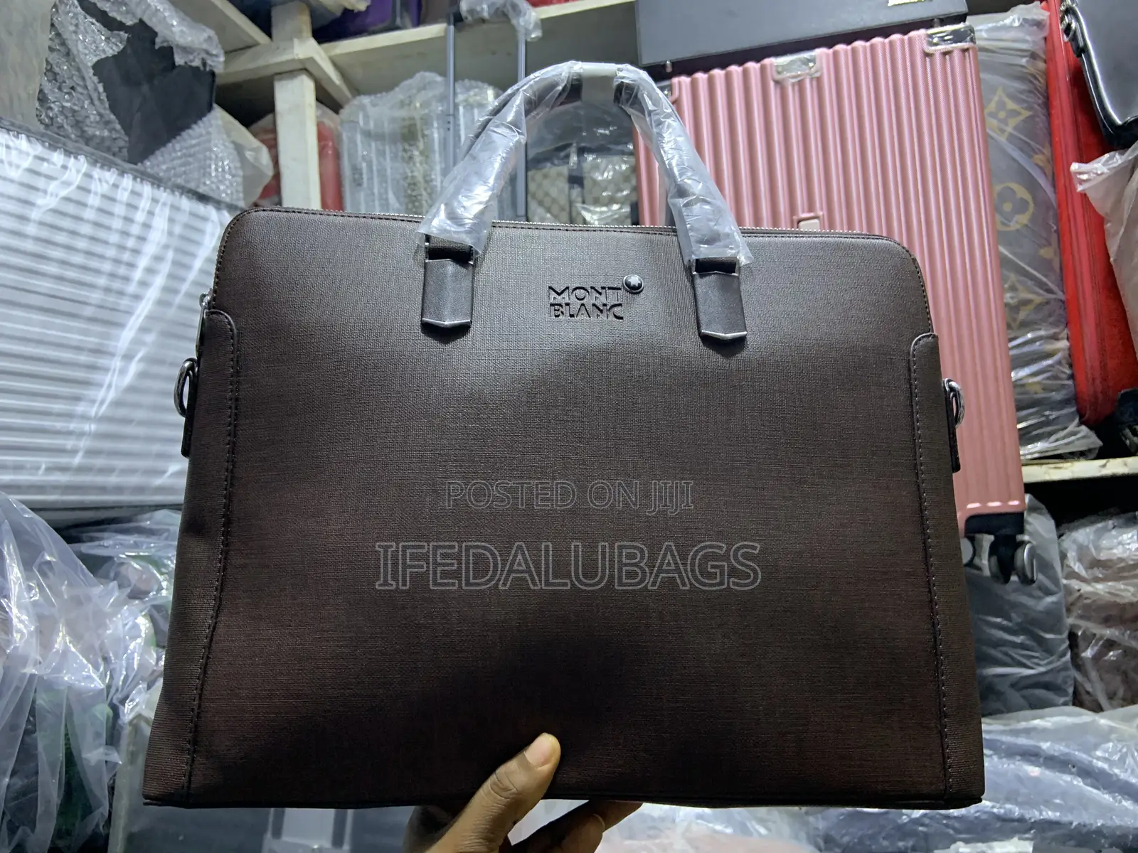 Quality Imported Mont Blac Laptop/Office/Conference Bag