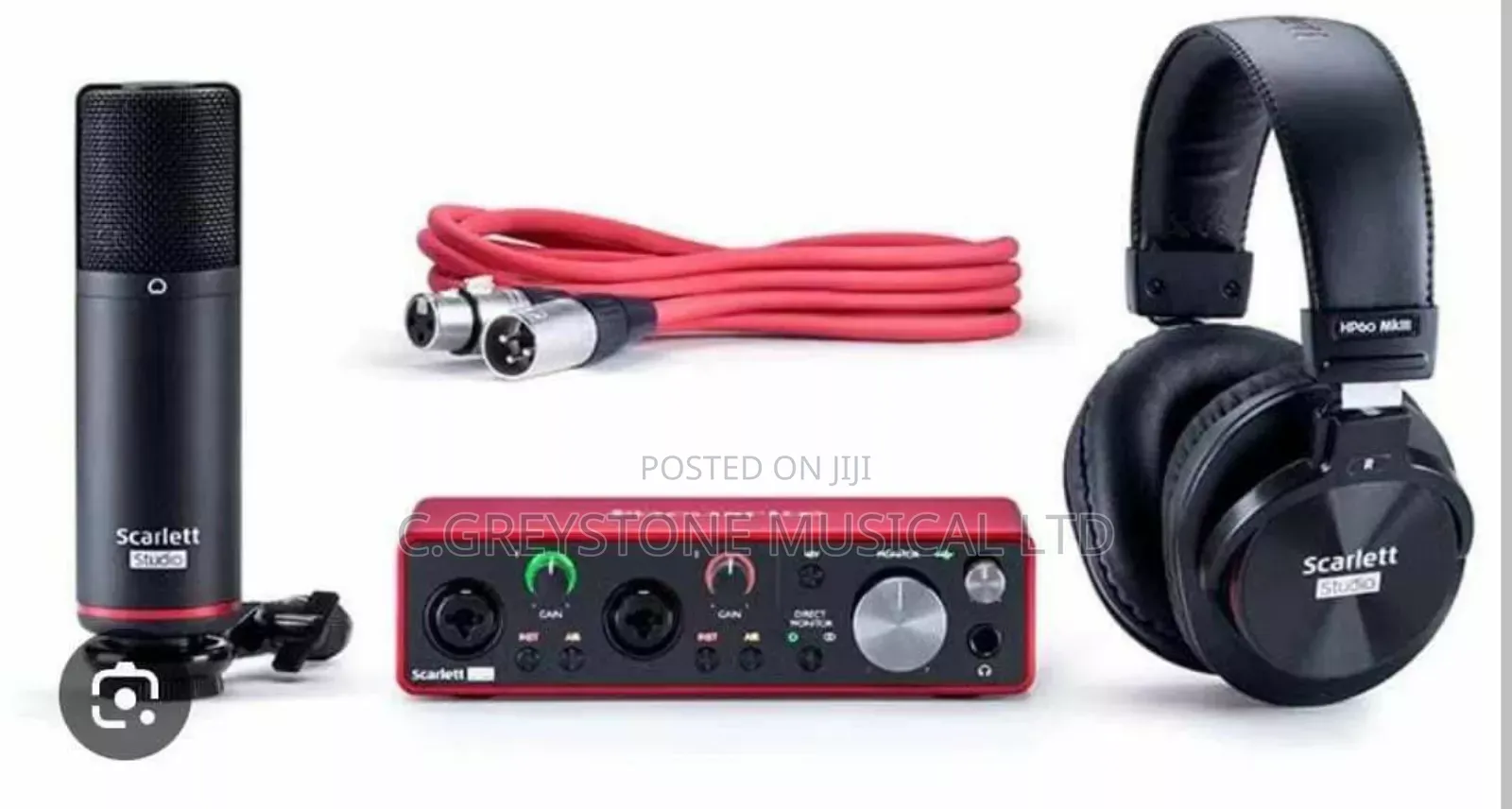 Scarlet 2i2 Complete Studio Set
