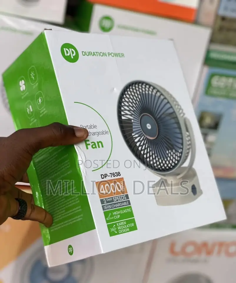 Stylish Unique Desktop Unique Rechargeable Fan