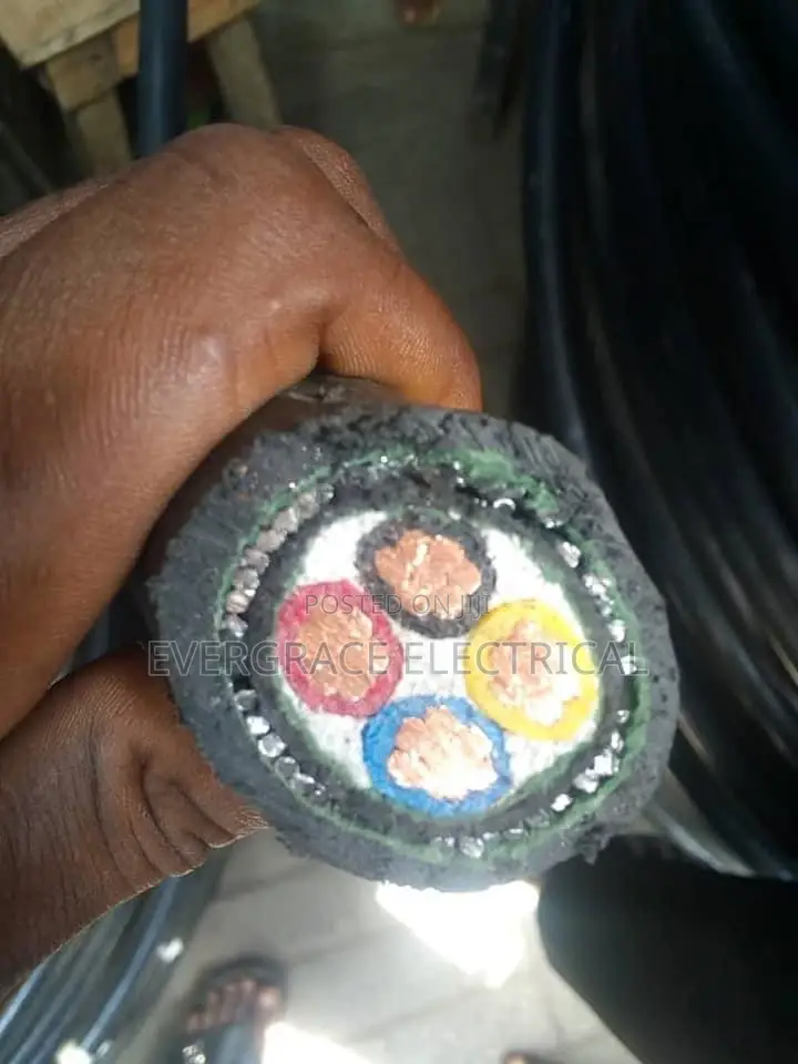 35mm 4core Cable Pure Copper Armoured.