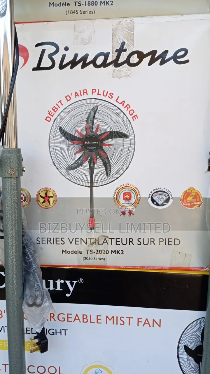 20" Inches Binatone Standing Fan.