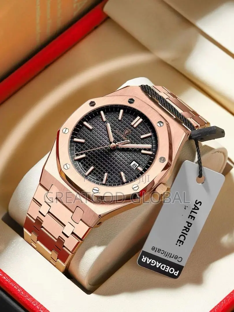 P.O.E.D.A.G.A.R Top Luxury Brand AP Design Wristwatch