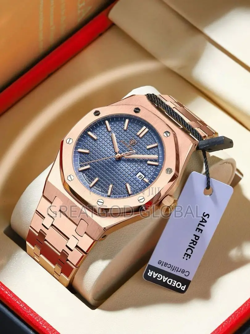 P.O.E.D.A.G.A.R Top Luxury Brand AP Design Wristwatch