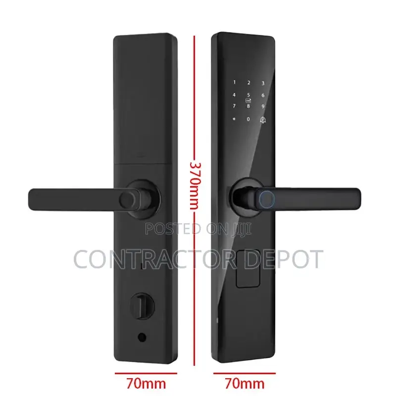 Longer Larger Handle Panels Mirror Design LOCK