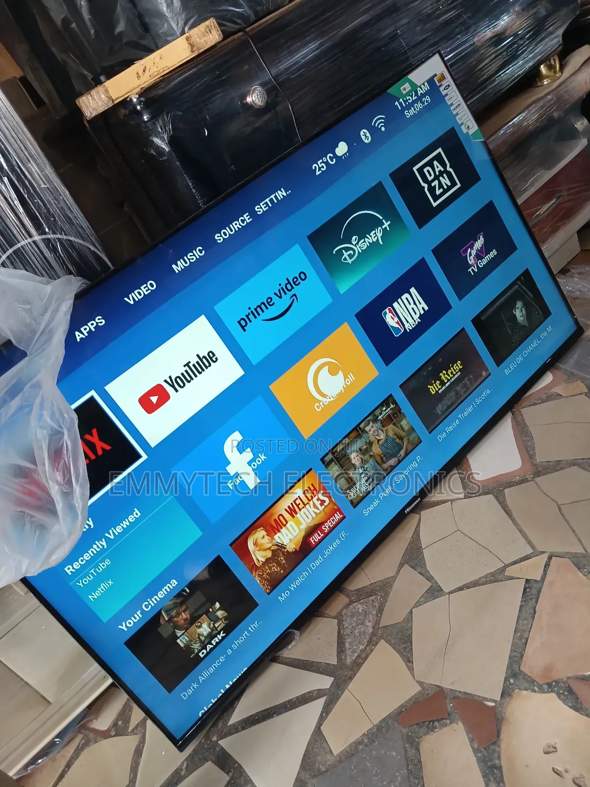 Original Hisense 55inches Smart Tv