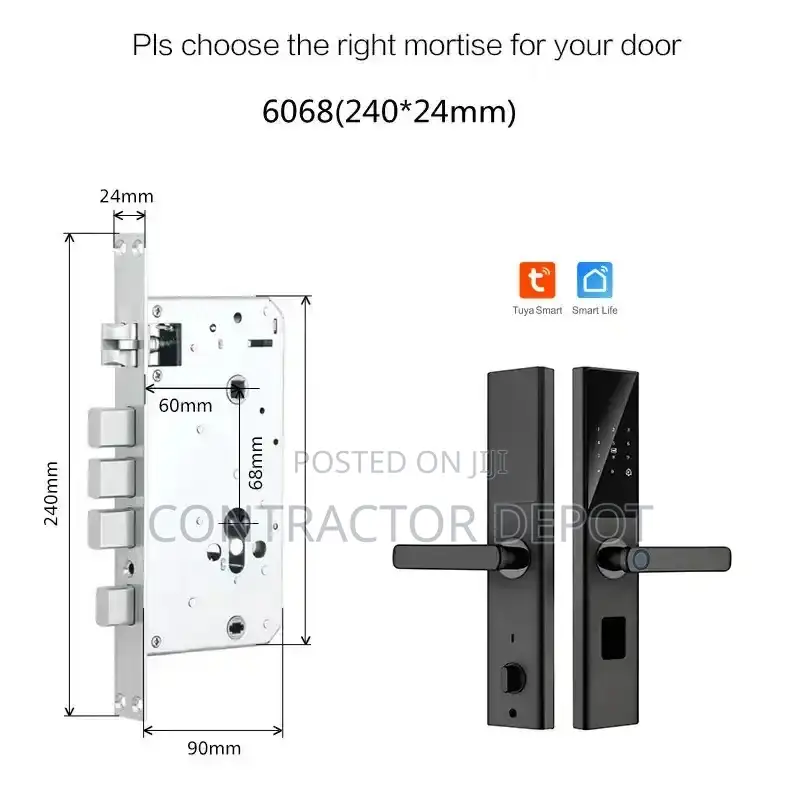 Lock Biometric Electronic Door APP Smart Lock