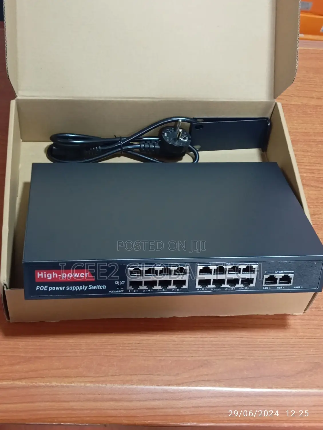 16 Port Poe Switch